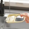 Присоска Кухонная Раковина Сливное Ведро Большая Вместимость Фильтр для Остатков Инструмент Остатки Портативный Разделитель Чайная Полка
