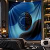 Wall Hanging Tapestry Atalanta FC Print Cloth for Living Room Bedroom Home Decor