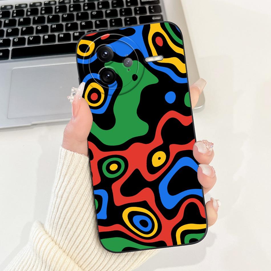 Для Xiaomi Poco F7 Ultra / Poco F7 Pro Милый Кот Панда Мультяшный Чехол для Телефона Для Poco F7ultra F7Pro Мягкий Силиконовый Ударопрочный Чехол