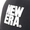 [New Era] 9FIFTY Stretch Snap Square New Era Logo Cap, Black