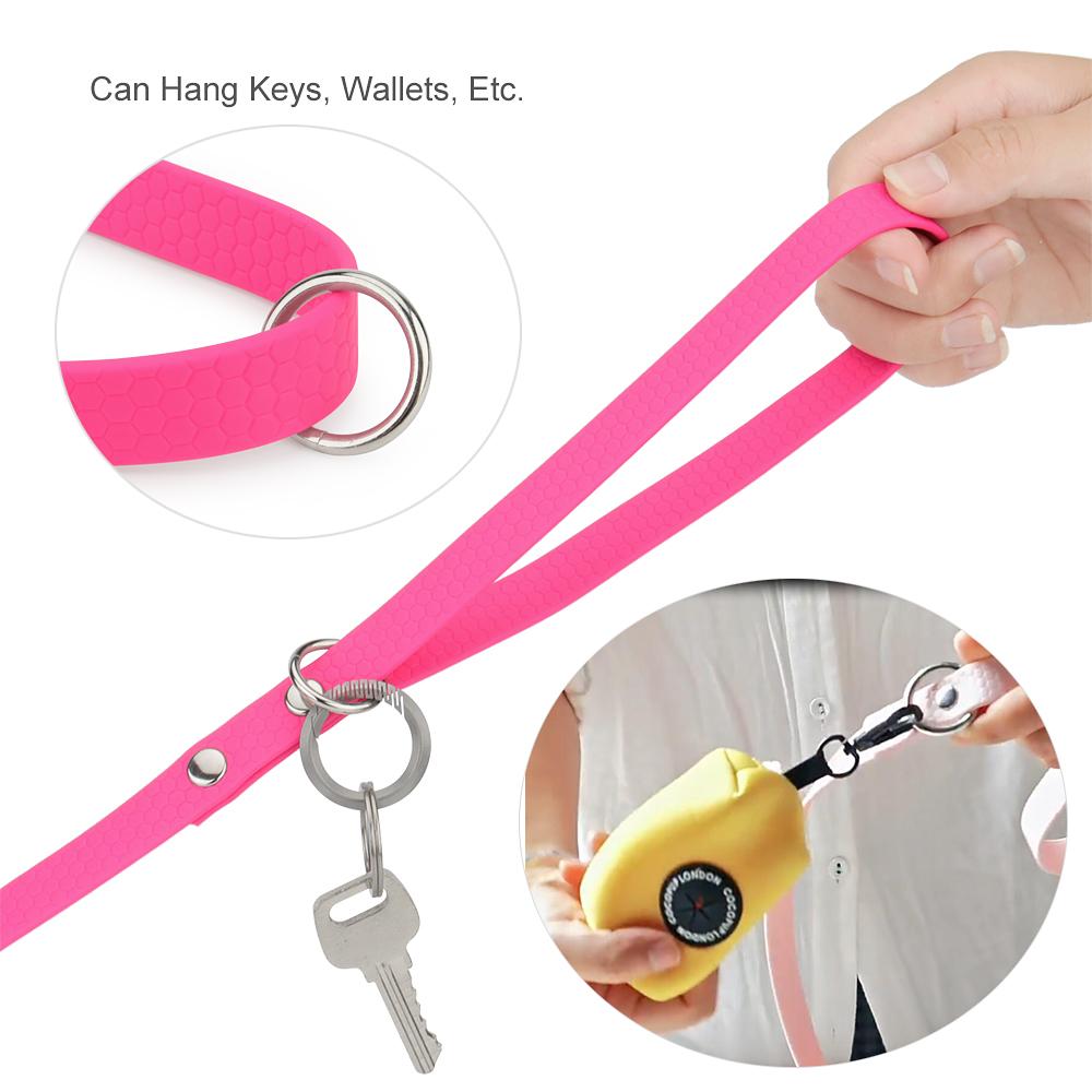 ПВХ Конфетный цвет Поводок для питомца Нескользящий для прогулок на улице Кошачий поводок Точечный узор Длинные поводки для собак