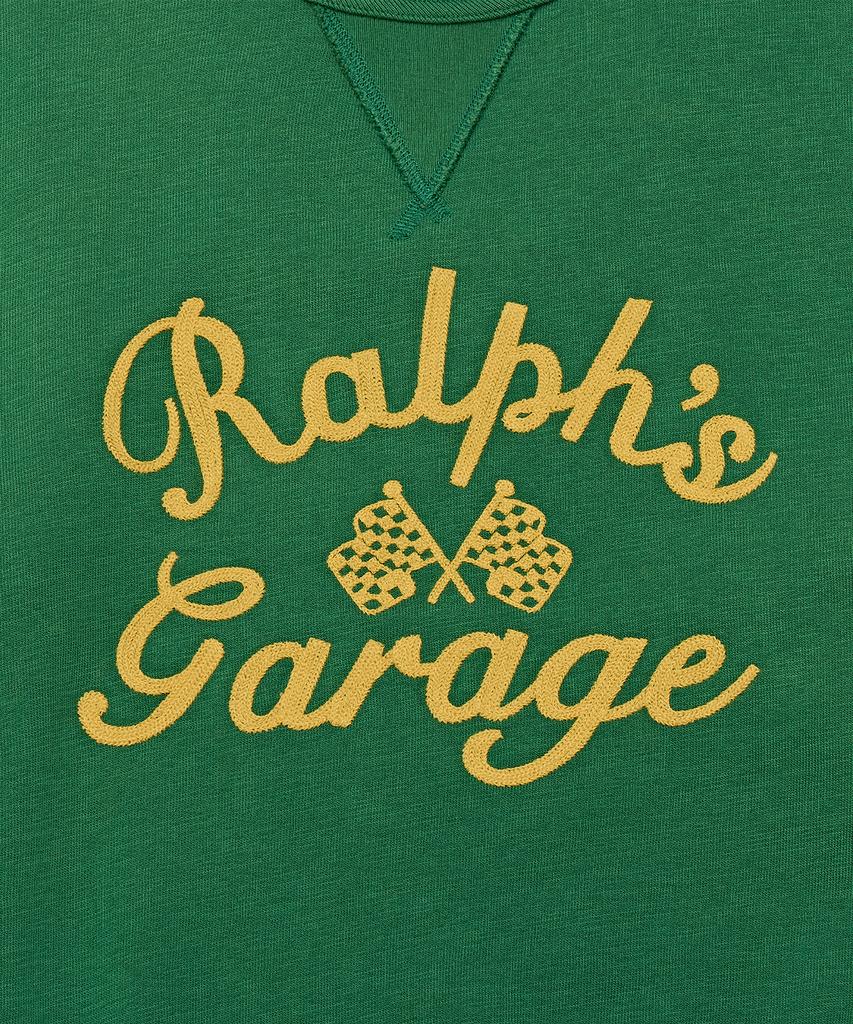 POLO RALPH LAUREN Vintage Fit Ralph'S Garage Sweatshirt - Green