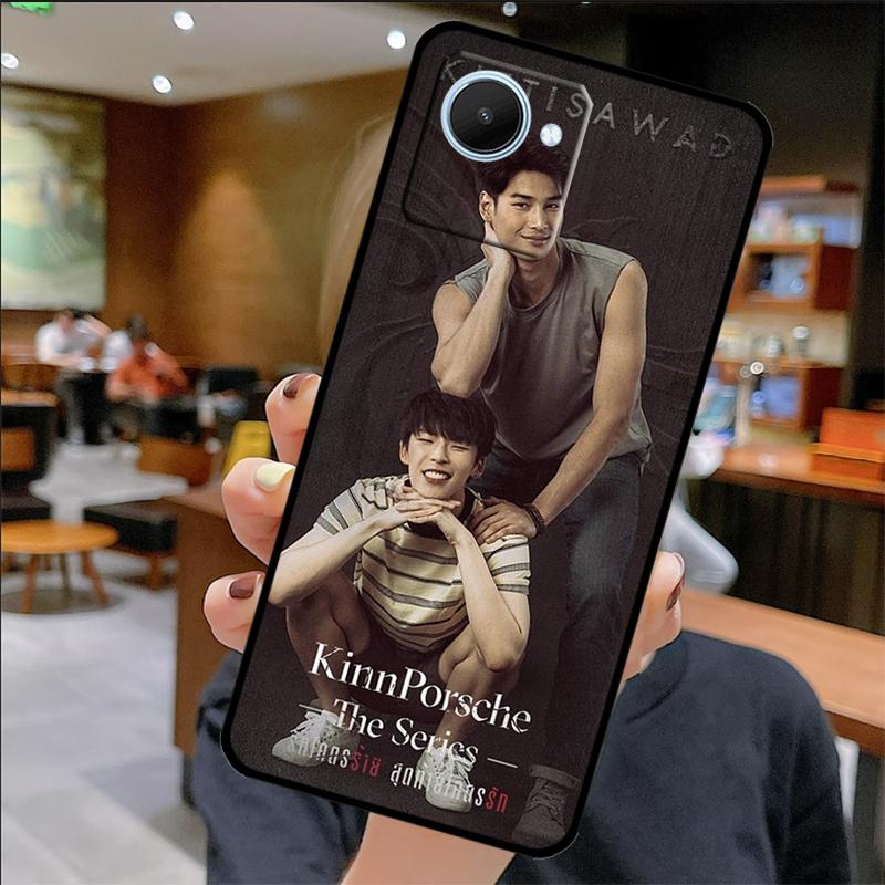 Чехол KinnPorsche The Series для Realme C75 C67 C61 C55 C53 C51 C21Y C25S 10 11 12 13 14 Pro Plus GT 6T 6 5 GT7 Pro