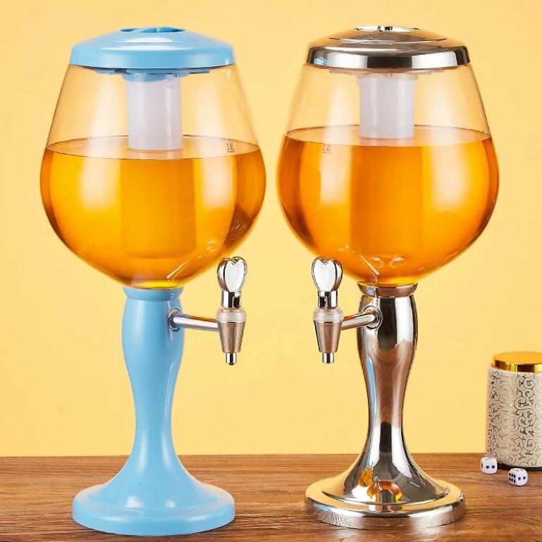 Hot sale 4L Commercial Light Emitting Diode Bar Water Dispenser Tower Automatic Beer Tower Party 3L Automatic Beer Water