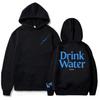 World M-US-ic Radio Hoodies Jon Batiste Drink Water Sweatshirt Long Sleeve Fashion Hooded Pullovers Print Clothing