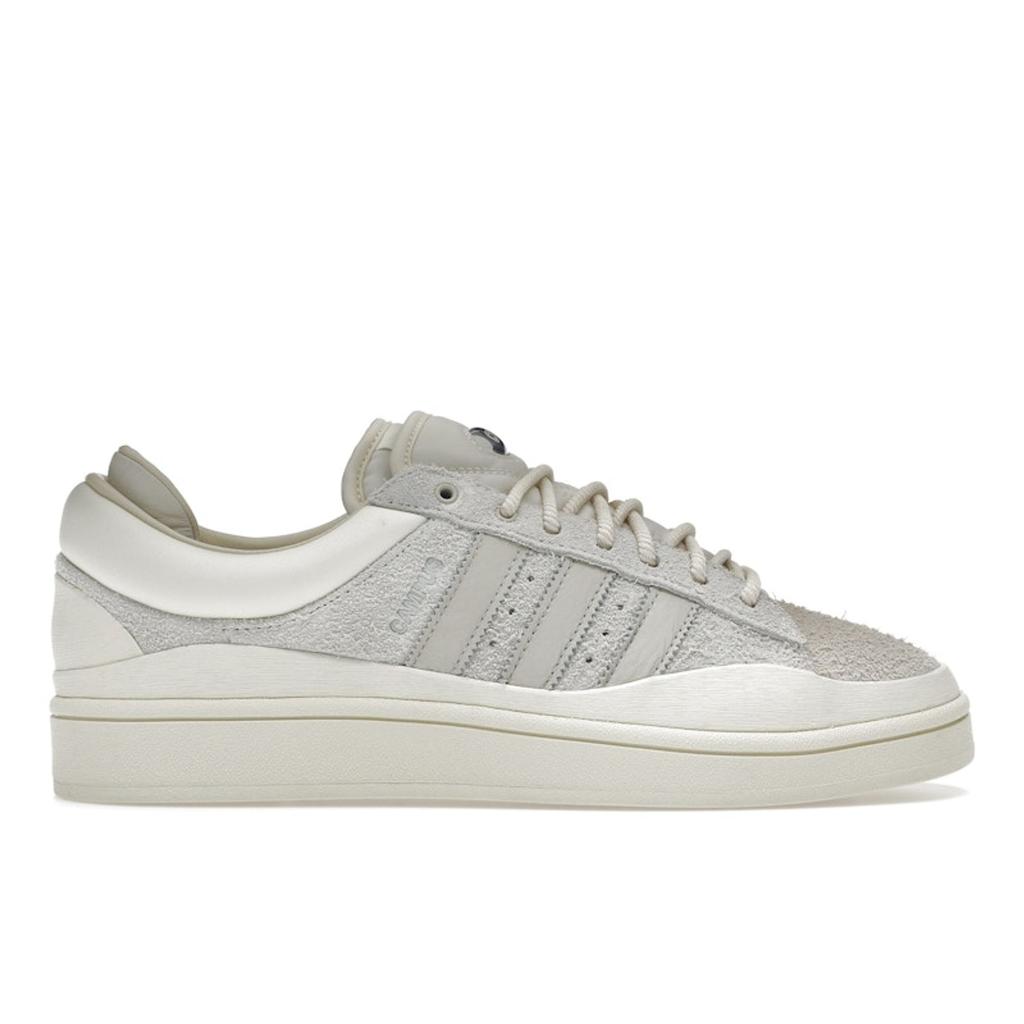 Bad Bunny X Adidas Campus Light Unisex Sneakers Cream Cloud-White Aluminium FZ5823