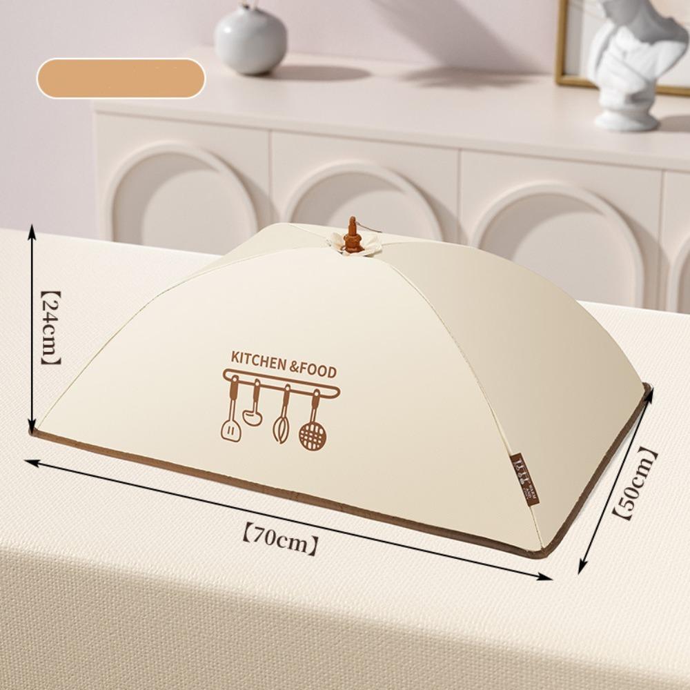 Складная Изолированная Крышка для Овощей Защита от Мух Комаров Изоляция из Алюминиевой Фольги Изолированная Крышка для Еды Раскладная Крышка для Еды Зонтик