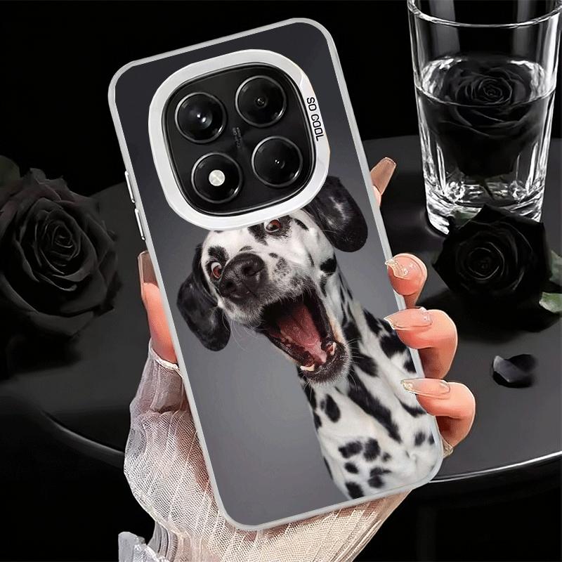 Dalmatian Cute Dog Soft Phone Case for Xiaomi Redmi Note 13 14 15 Pro Plus 12S 12 11S 11 11T 10S 10 Shockproof Cover Back Shell