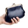 New Retro Change Bag Women's Short Wallet Buckle Gold Clip Bag Mini Bag Storage Bag Mini