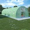 VidaXL Greenhouse 900x300x200 Cm Green Galvanized Steel Garden Greenhouse Vegetable Shelters 45537