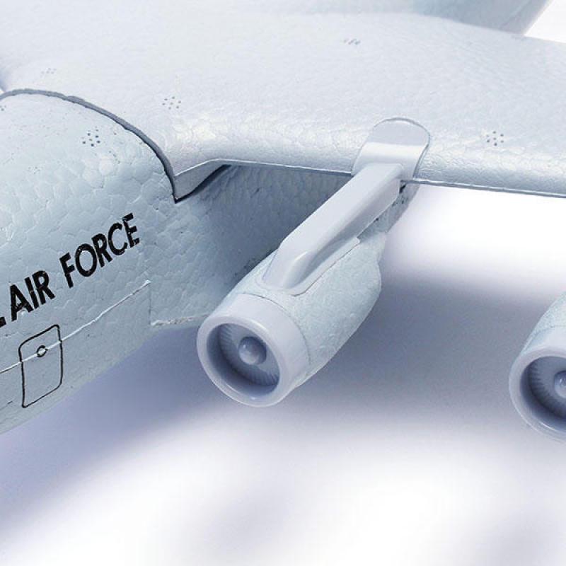 C17 C-17 Транспортный размах крыльев 373 мм EPP DIY Радиоуправляемый самолет RTF