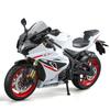 1/9 Suzuki GSX-R1000R Toy Motorcycle for Children Racing Model Diecast Miniature Large Size Lightable Collection Gift Boy Kid