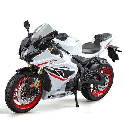 Большой размер 1/9 Suzuki GSX-1000R Alloy Racing Motorcycle Model Diecasts Street Sports Motorcycle Model Simulation Kids Toys Gifts