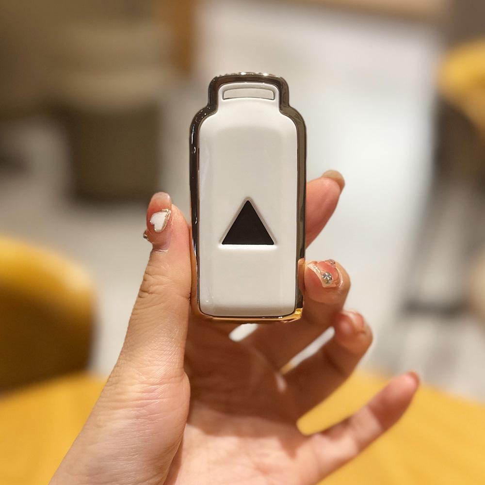 Чехол для дистанционного ключа из ТПУ для Mitsubishi Outlander ASX Pajero LANCER Sport Eclipse, 3 кнопки, умный брелок без ключа