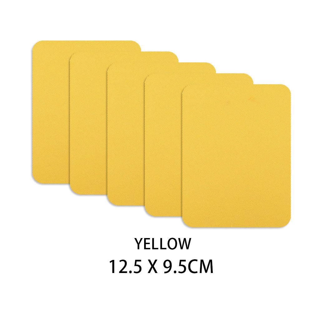 Hot Sale 5pcs Colorful Iron-On Fabric Patches Set | No Sew Adhesive for Pants Repair Kids Clothes Denim DIY Craft (Mixed Sizes)