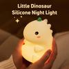 Little Dinosaur Silicone Night Light LED Squishy Animal Lamp 3 Levels of Brightness Night Light for Kids Decoration Cartoon Gift