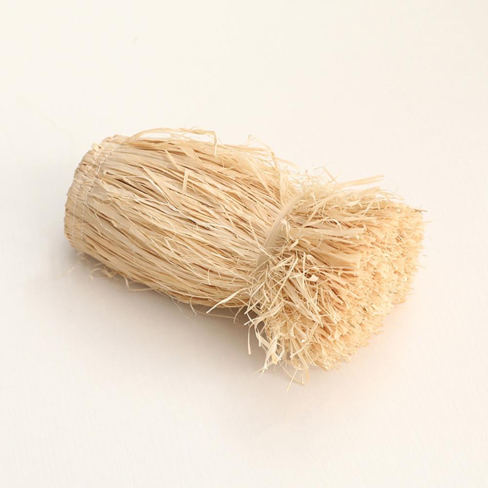 Natural Wedding Garland DIY Home Supply Lafite Grass Garland Background Wall Decoration Jute Fringe Trim Straw Tassels