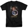 Labyrinth Regular Fit Black Graphic Printed Tee Lab102 Unisex T-Shirt