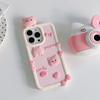 For iPhone 16 Pro Max Silicone Case Cute 3D Pig Design Shockproof Phone Back Cover