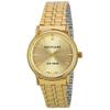 J-AXIS Men's MJG-X02-G (SUNFLAME Quartz Men's Sun Flame) Round Watch Gold Alloy Analog
