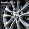 4Pcs Car Wheel Center Hub Cap Rim Cover Waterproof For Lexus IS250 IS200 CT200h GS300 LS430 RX450h LX570 IS300 ES RX LS