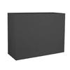 EDA Flower Pot Muret Loft GRAPHIT - 46 L - 78.5 X 29.5 X 60 Cm - Anthracite Grey