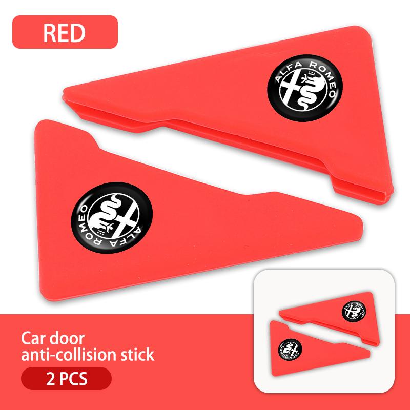 Car Stickers For Alfa Romeo For Alfa Romeo Car Door Corner Protector Cover Edge Guard Anti-Collision Scratch Giulietta GT 159 14