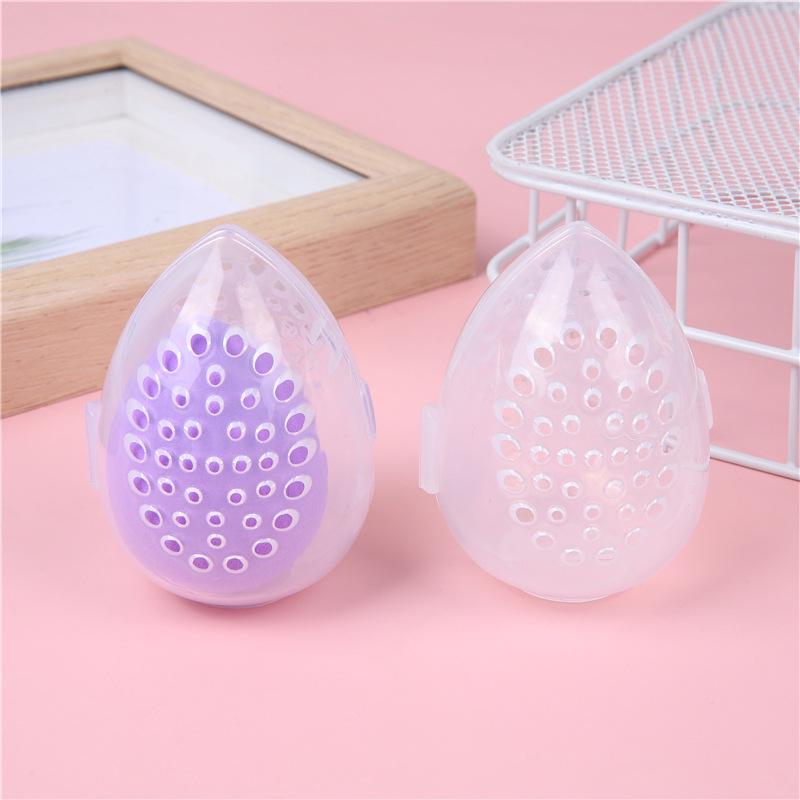 Компактный футляр для косметической губки с защитой от плесени и дышащим покрытием