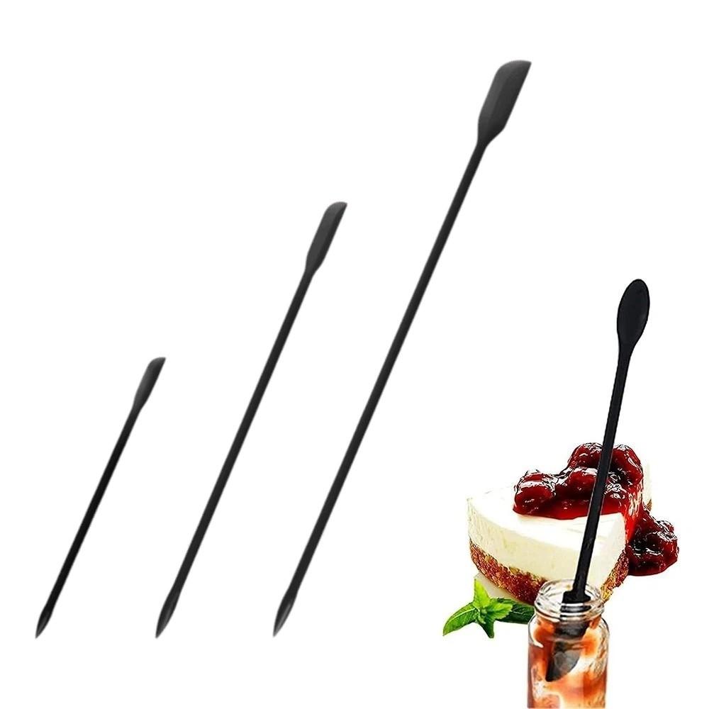 3Pcs/Set Heat Resistant Silicone Spatula Tool Multiple Sizes Mini Scraper Tool Cooking Baking