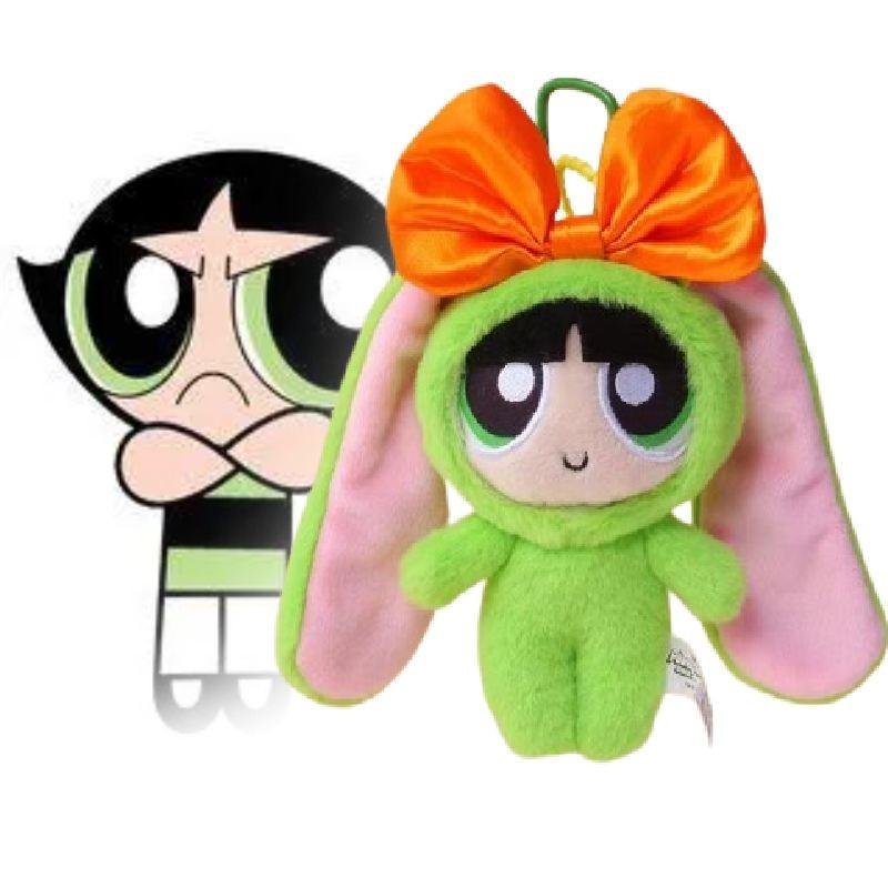 Очаровательная плюшевая игрушка с кроличьими ушками и галстуком-бабочкой. Идеальный подарок для девочек и поклонников.