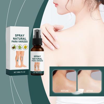 Спрей для ухода за телом улучшает кровообращение, уменьшает отечность и питает вены.. Спрей для ухода за телом, 30 мл