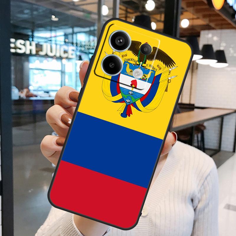 Colombia Flag Case For Xiaomi Redmi Note 11 9 10 12 13 14 15 Pro Plus Redmi 15 15C 10C 12C 13C 14C Cover