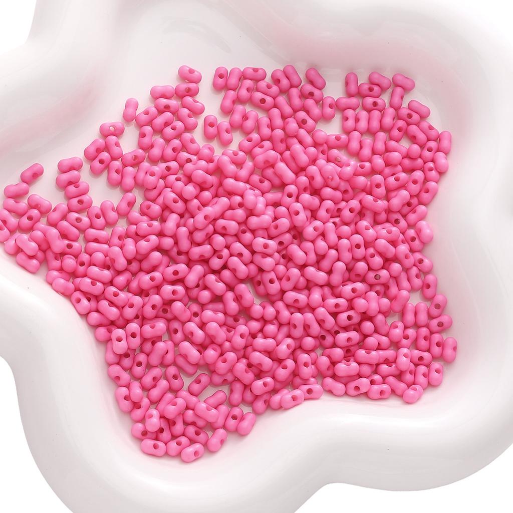 Бусины ручной работы 3x6 мм акриловые однотонные прозрачные арахисовые бусины свободные бусины ручная нить бусины аксессуары для самостоятельного изготовления ювелирные изделия брелок браслет