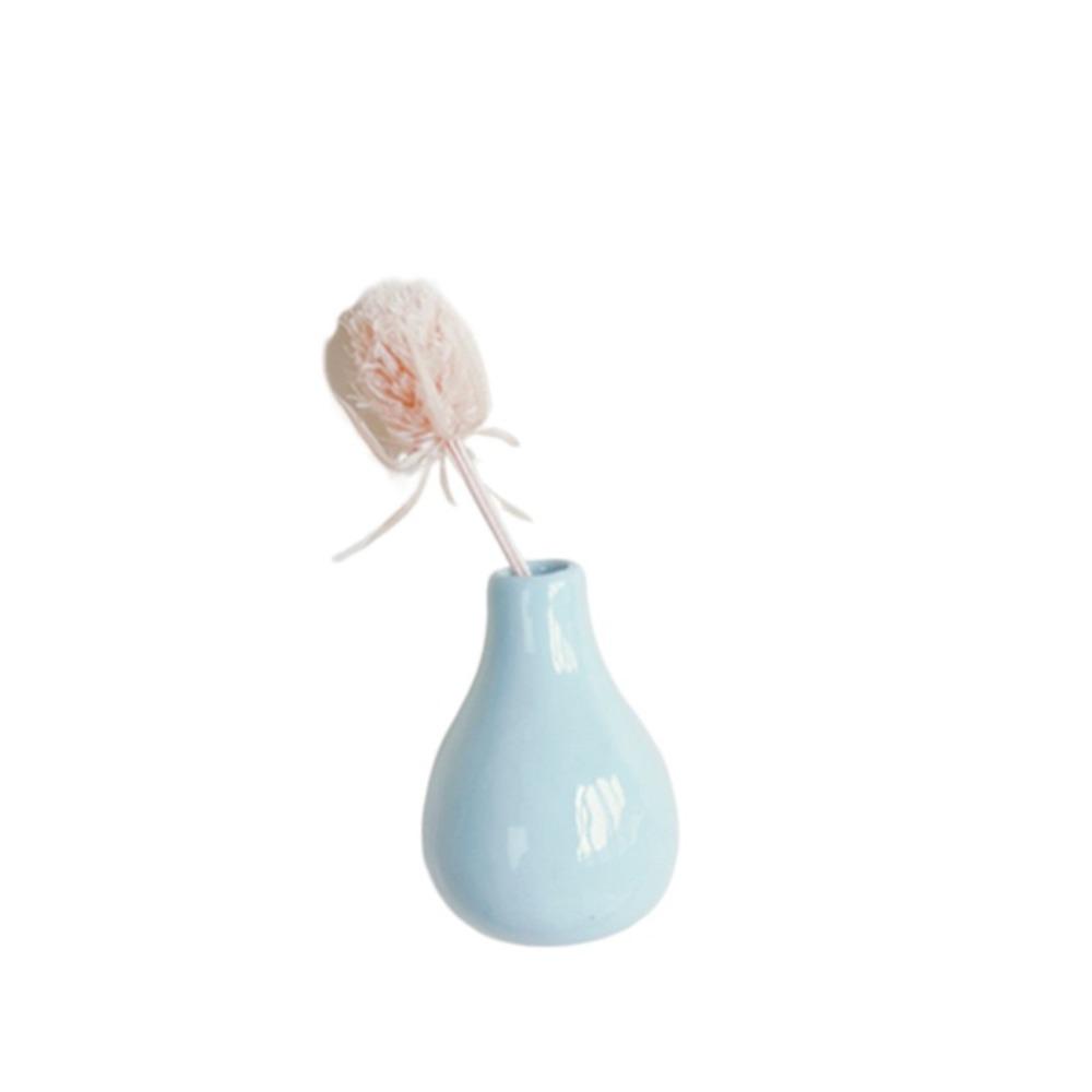 Ceramic Mini Plant Vase Excluding Plants Refrigerator Magnets Cute Vase Fridge Stickers  Gift