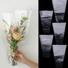 50Pcs Transparent Wrapping Paper Waterproof Bouquet Packing Material Flower Packaging Bag  Wedding