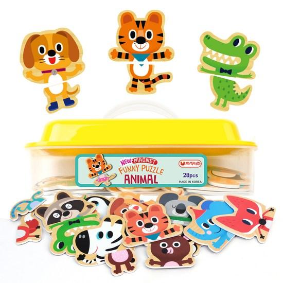 Magnet Country NEW Magnet Funny Puzzle Animals, Korean Popular Puzzles
