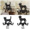 Antique Iron Wall Hook for Coat and Hat Multipurpose Animal Shape Hanger Heavy Duty Holder Courtyard Decoration