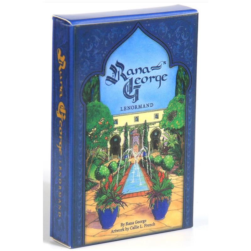 Rana George Lenormand Oracle Deck Original Tarot Cards Games Divination Party Desktop Toy Entertainment Leisure 18+