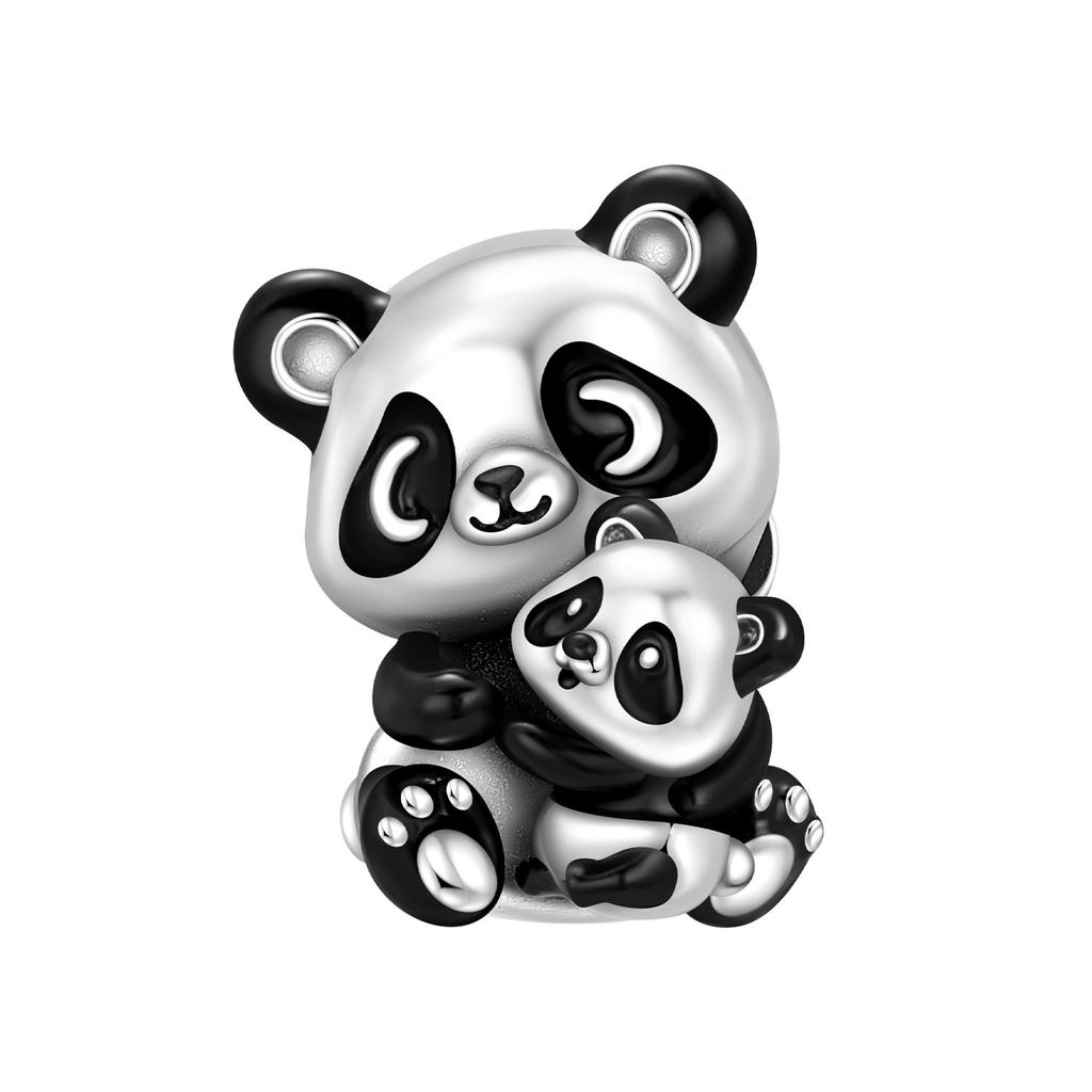 Orstarry S925 Silver Charm Cute Animals Adorable Elephants, Dogs Bead For Bracelet DIY Jewelry Making Women Gift