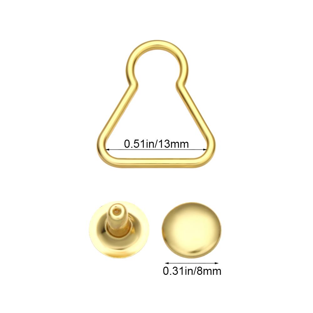 Швейные аксессуары, металлическая пряжка в стиле тыквы, брюки, сумки, аксессуары, пряжки для кукол, пуговицы для кукольного ремня