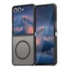Z Flip7 Тонкий Матовый Чехол с Поддержкой MagSafe Ударопрочный для Samsung Galaxy Z Flip 7 Гибридный Броня из ПК и ТПУ Магнитная Крышка для Беспроводной Зарядки
