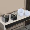 DIY Crystal Epoxy Resin Mold Ring Holder Ring Storage Holder Silicone Mold