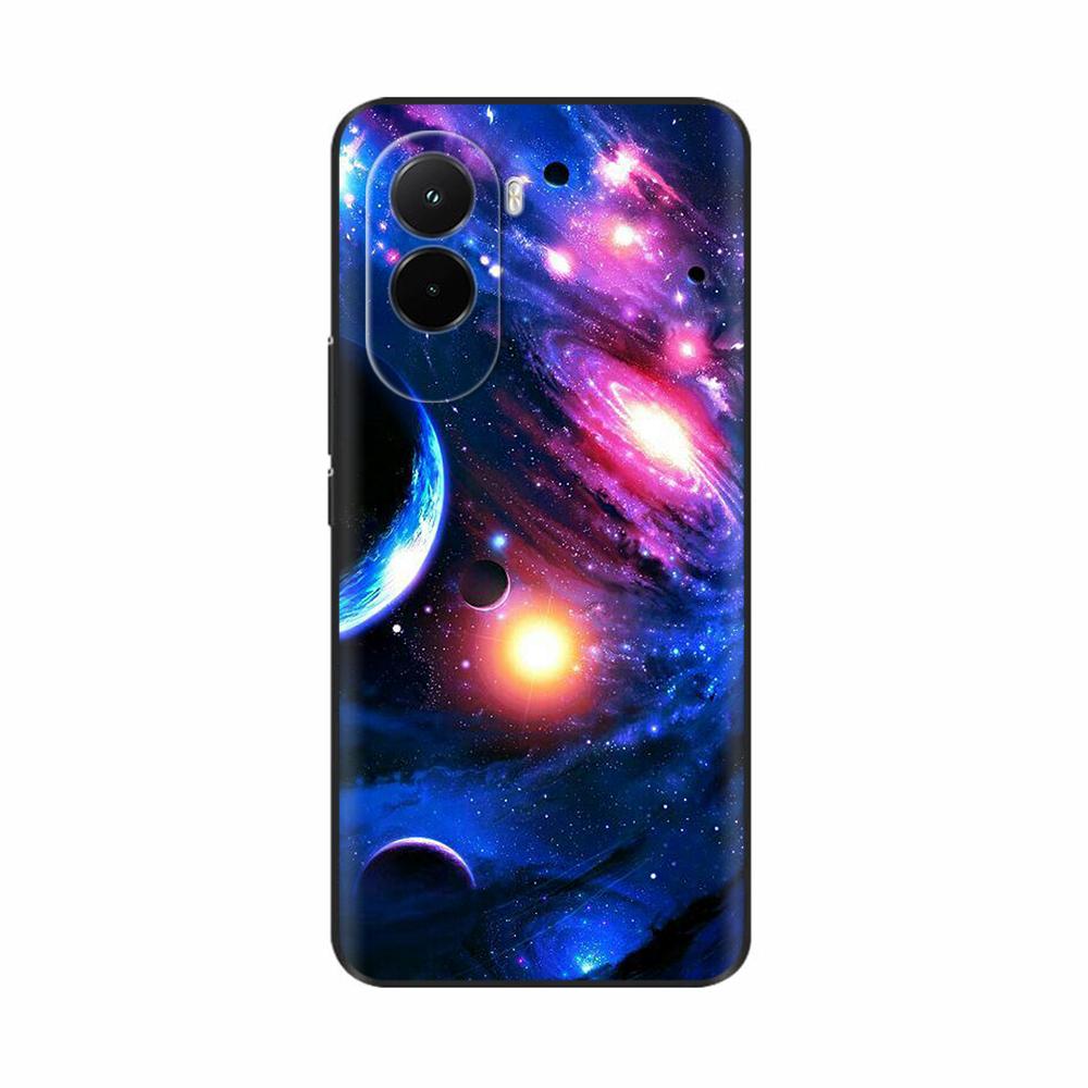 For Xiaomi Poco M7 4G Case Painting Floral Soft Silicone Protective Bumper Cover For Xiaomi Pcoc M7 Pocom7 4G Cases Capa Fundas