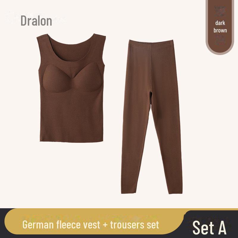 2023 Бесшовный женский теплый жилет на бархатной подкладке