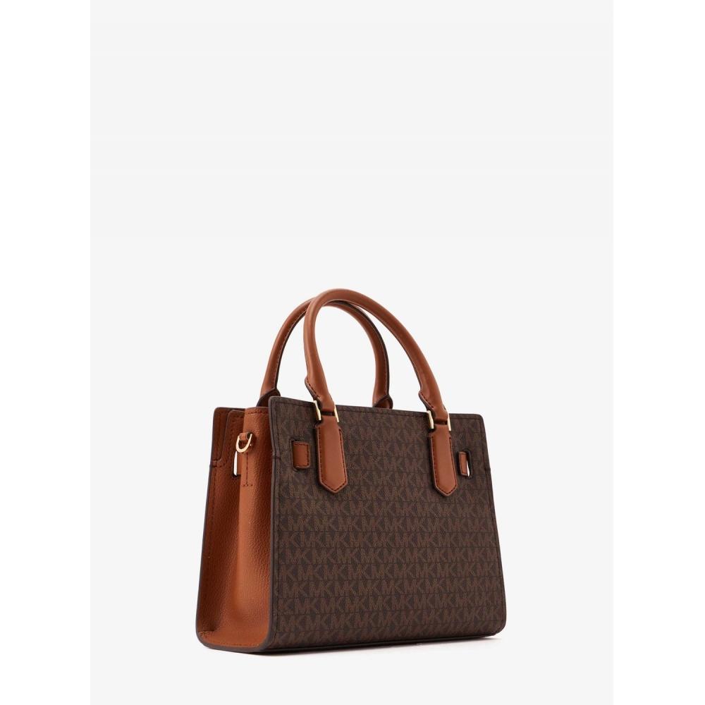 Michael Kors Сумка Hamilton Small Mk Signature 35f1ghms1b200 коричневая