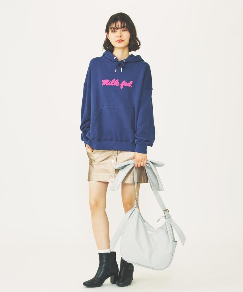 Milkfed Big Ribbon Tote Bag In Light Blue Women's