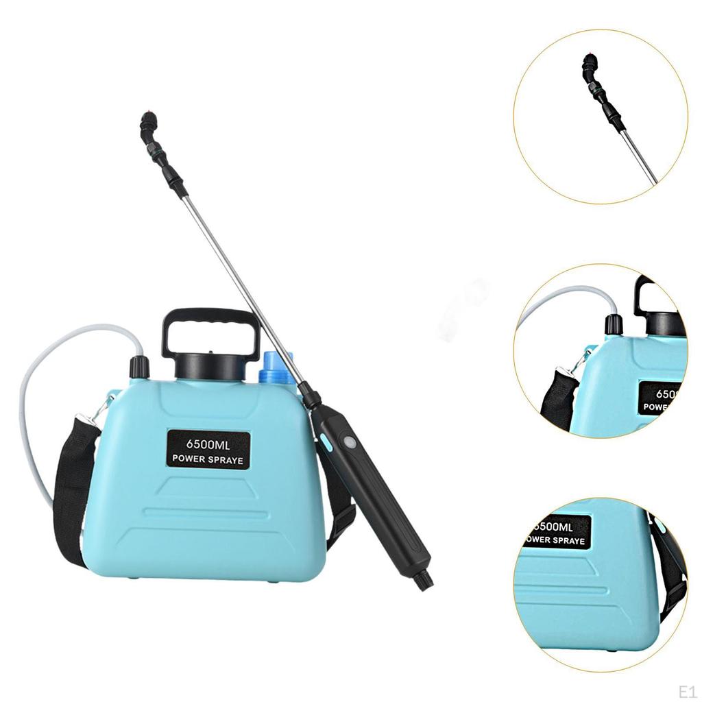 Электрический садовый опрыскиватель с распылительными насадками для газона и домашнего хозяйства