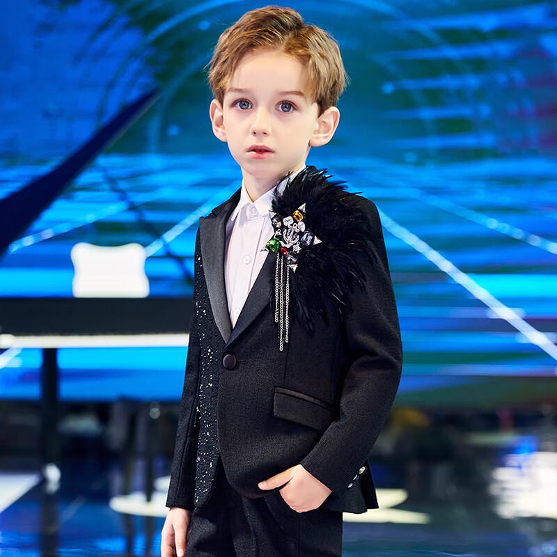 Luo Meng Boys' Formal Performance Suit Set