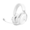 HYPERX Cloud III S Wireless Gaming Angled 53mm DTS Spatial Up To 120 Hours of Continuous Nintendo White Headset, 2.4GHz Bluetooth, Drivers,
