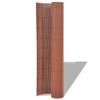 Garden Fence Brown 150 x 500 cm PVC